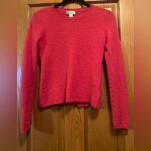 Red Cashmere Long Sleeve